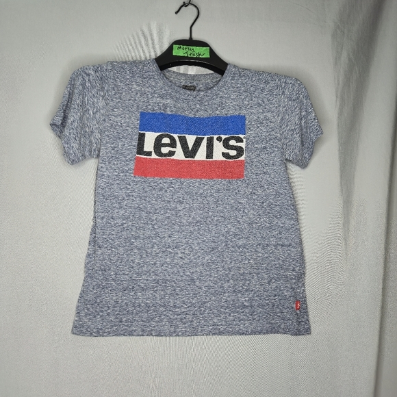 Levi's Boys T-Shirt Gray, Blue, Red Kids Size  L 12 To 13 Years - Picture 1 of 10